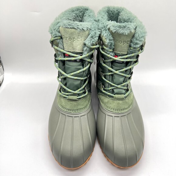 10XX 10 4E EXTRA EXTRA WIDE WIDTH‎ Propet Ingrid Green Winter Snow Boots Shoes - Picture 3 of 11